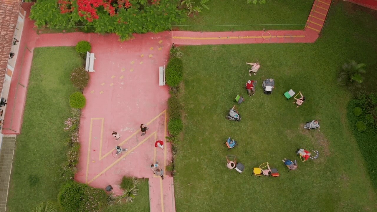 Vista aérea Casa Bonsai